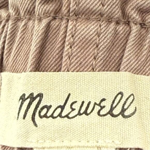 Madewell Pull-On Paperbag Jean Shorts Garment-Dyed Edition Vintage Petal Size 29 - Picture 8 of 11